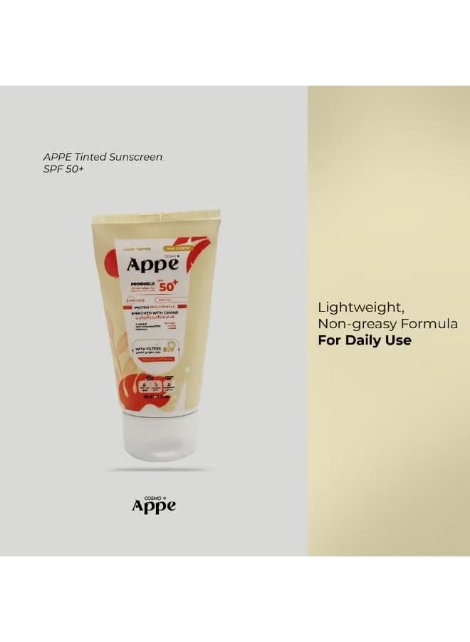 COSMO APPE Light Tinted Sunscreen spf 50+ 60 ml