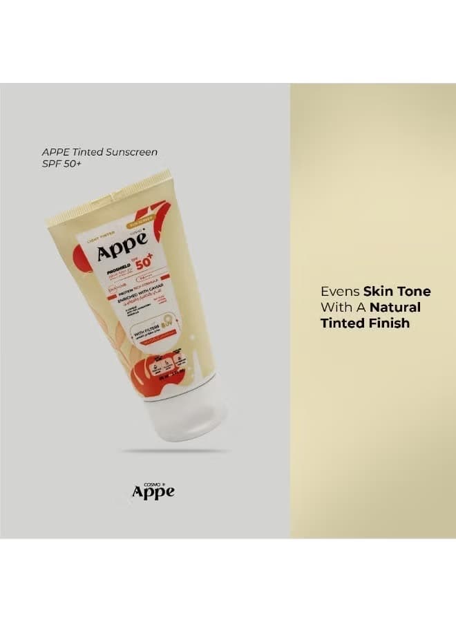 COSMO APPE Light Tinted Sunscreen spf 50+ 60 ml