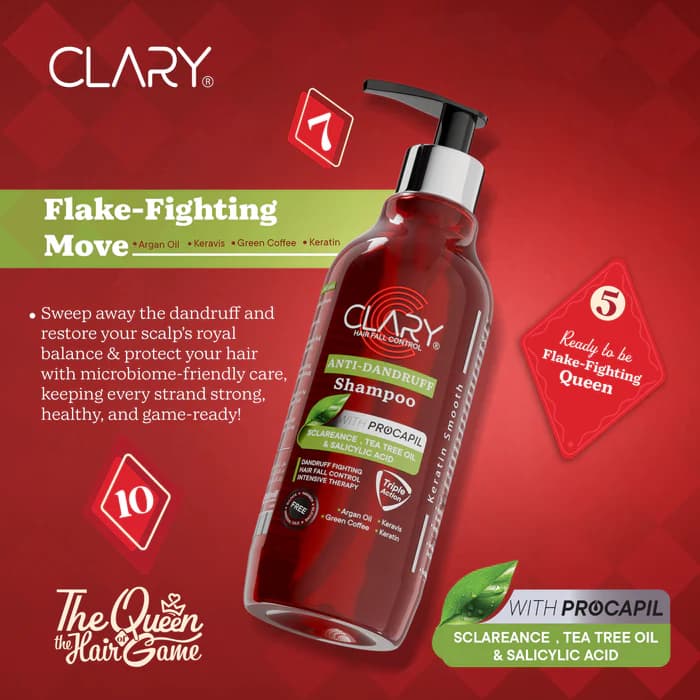 Clary Antidandruff Shampoo 300 ml