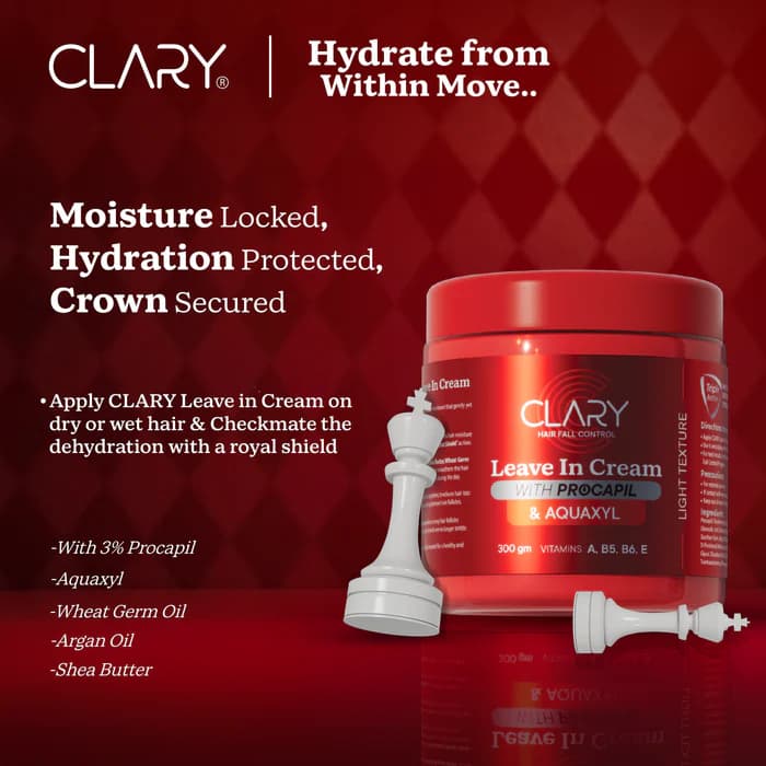 Clary Hair Leave In Cream 300 gm
