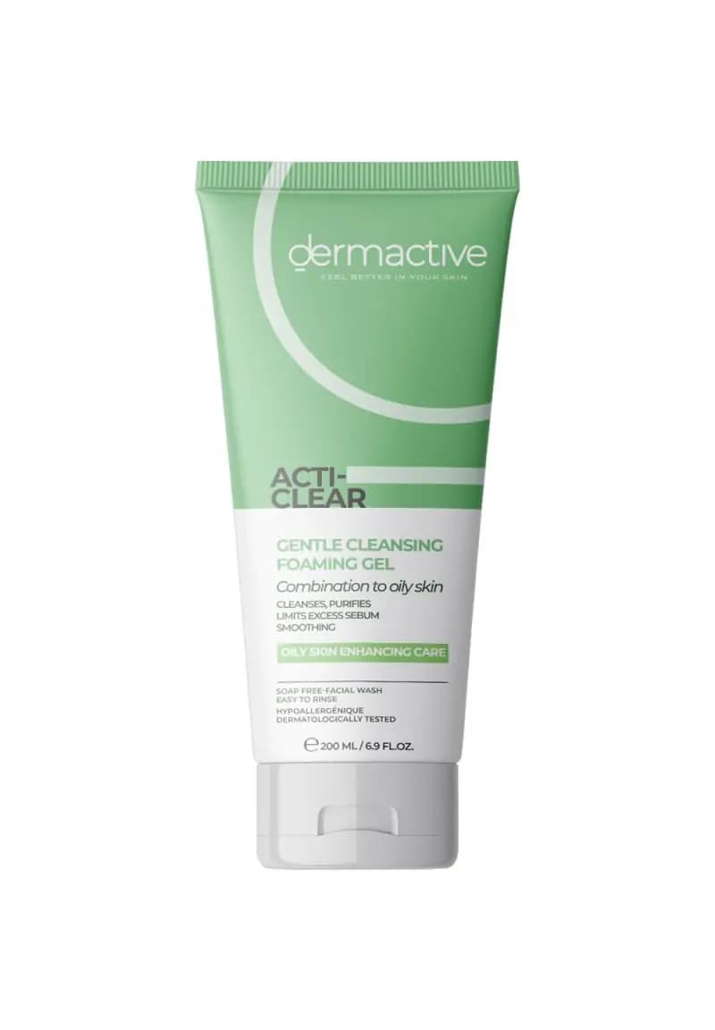 Dermactive Acti-Clear Gentle Cleasnsing Foaming Gel 200Ml