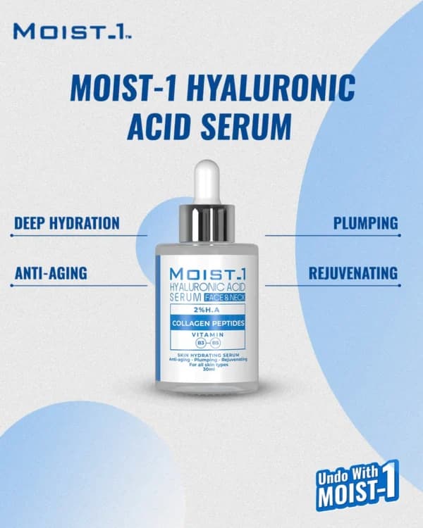 Moist-1 Hyaluronic acid serum 30 ml