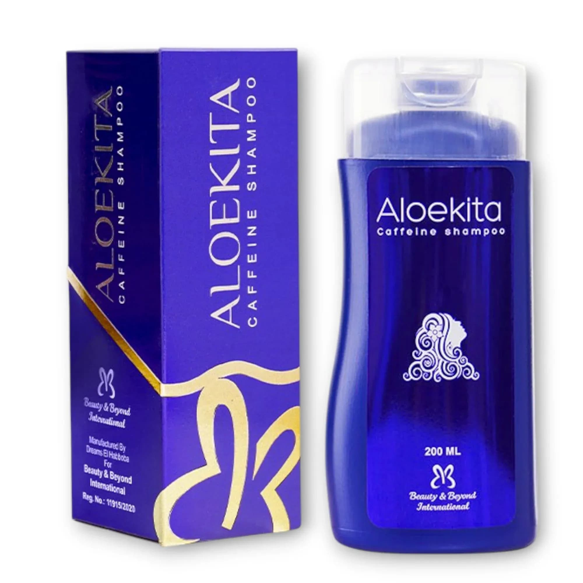 Aloekita caffeine shampoo