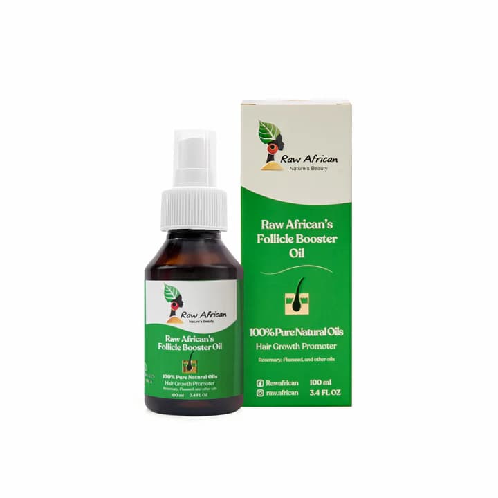 Raw african follicle booster oil 100ml 