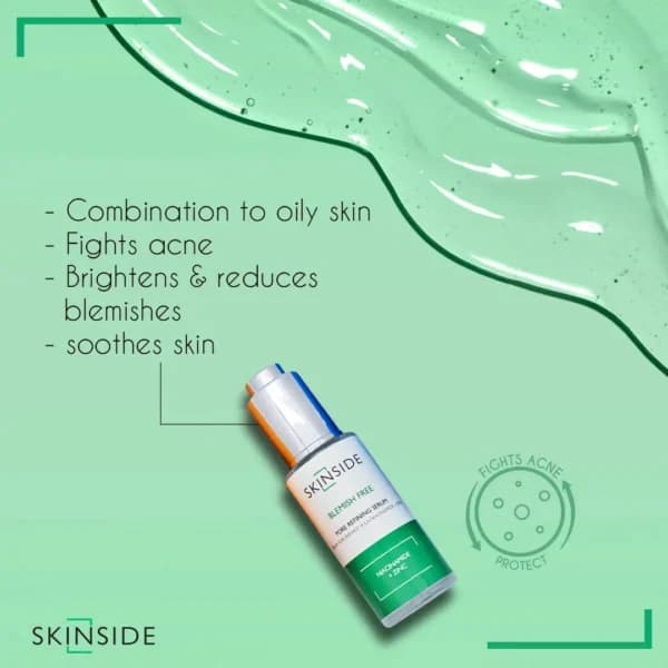 Skinside Niacinamide 10% + Zinc 1% Serum - 25 Ml