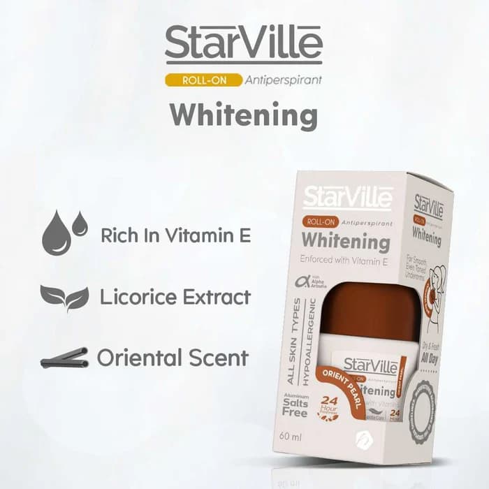Starville Whitening Roll On Orient Pearl Scent 60 ml