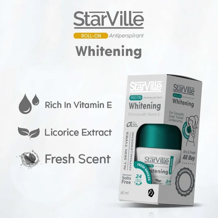 Starville Whitening Roll on Fresh Breeze 60 ml