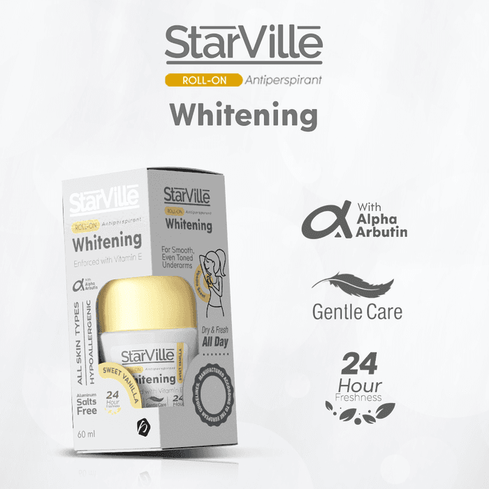 Starville Whitening Roll on Sweet Vanilla 60 ml