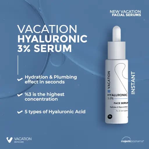 Vacation Hyaluronic Acid Serum 3% 30 ml