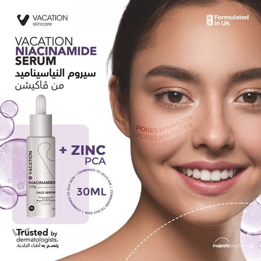 Vacation Niacinamide Serum 30 ml ( 10% + Zinc PCA )