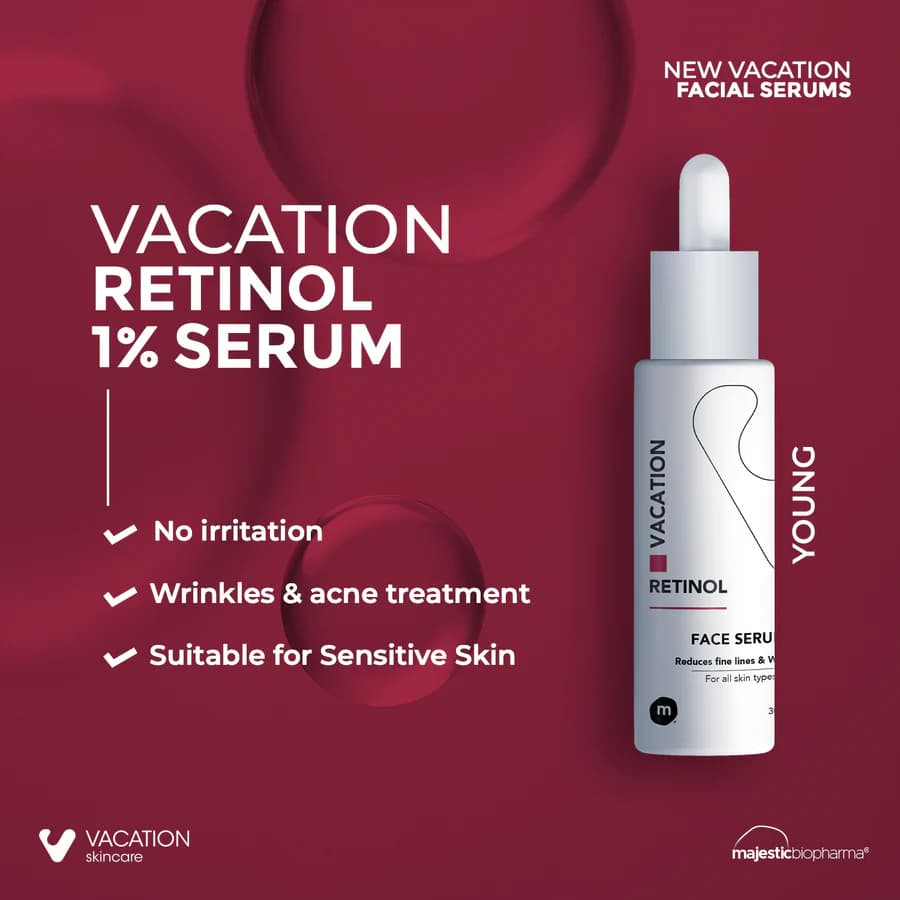 Vacation Retinol Serum 1% 30 ml