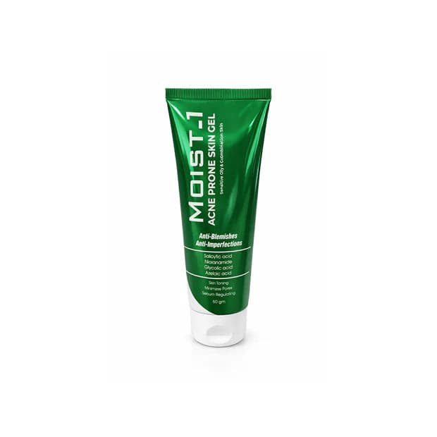 MOIST-1 ACNE PRONE SKIN GEL FOR OILY SKIN 60GM image