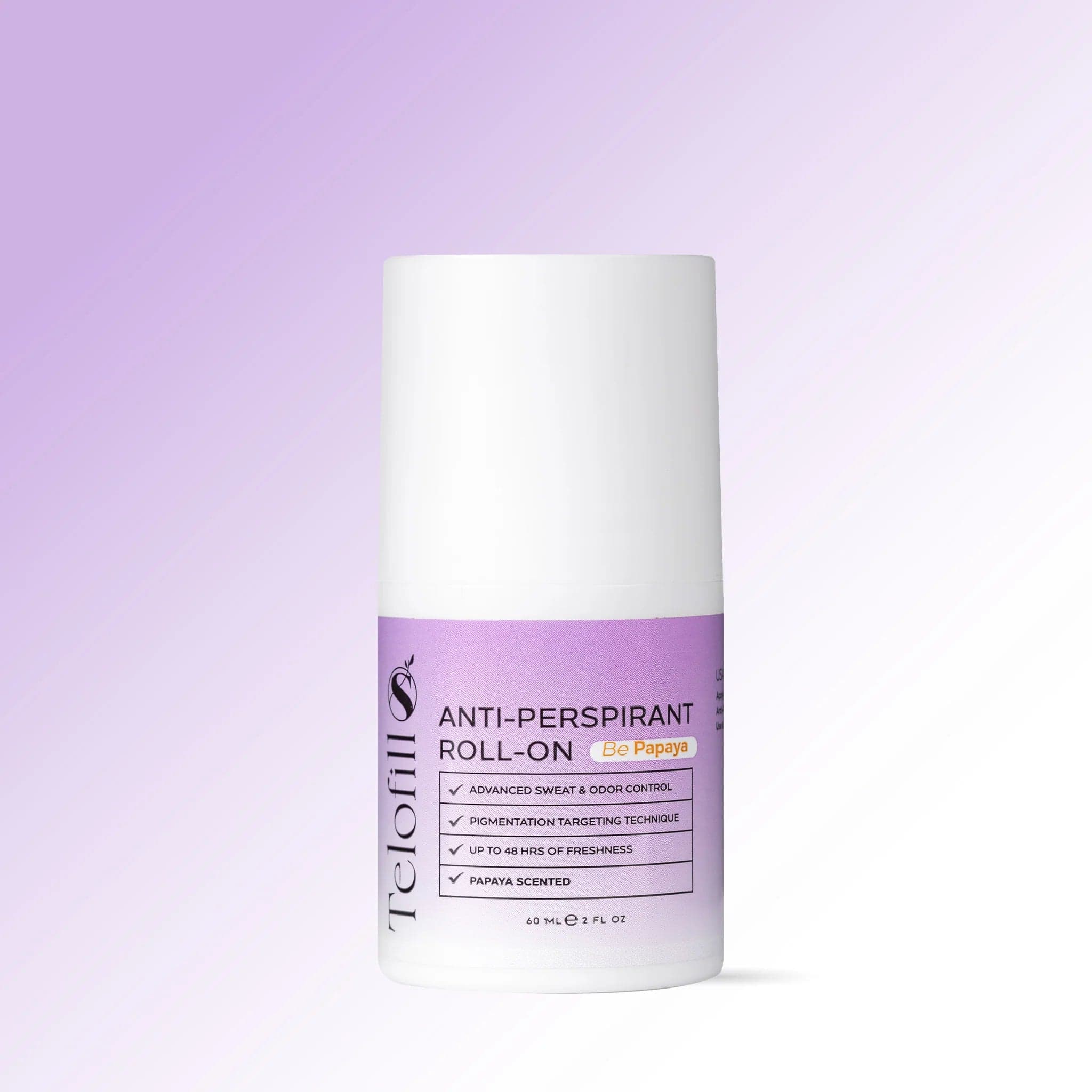 TELOFILL DEODRANT ROLL ON PAPAYA 60ML image