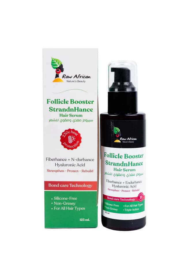 RAW AFRICAN HAIR SERUM FOLLICLE BOOSTER 125ML image
