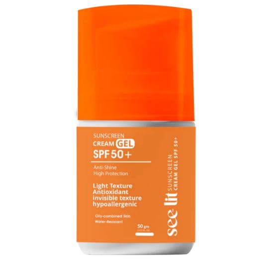 SEE LIT SunScreen Cream Gel SPF 50+ 50g image