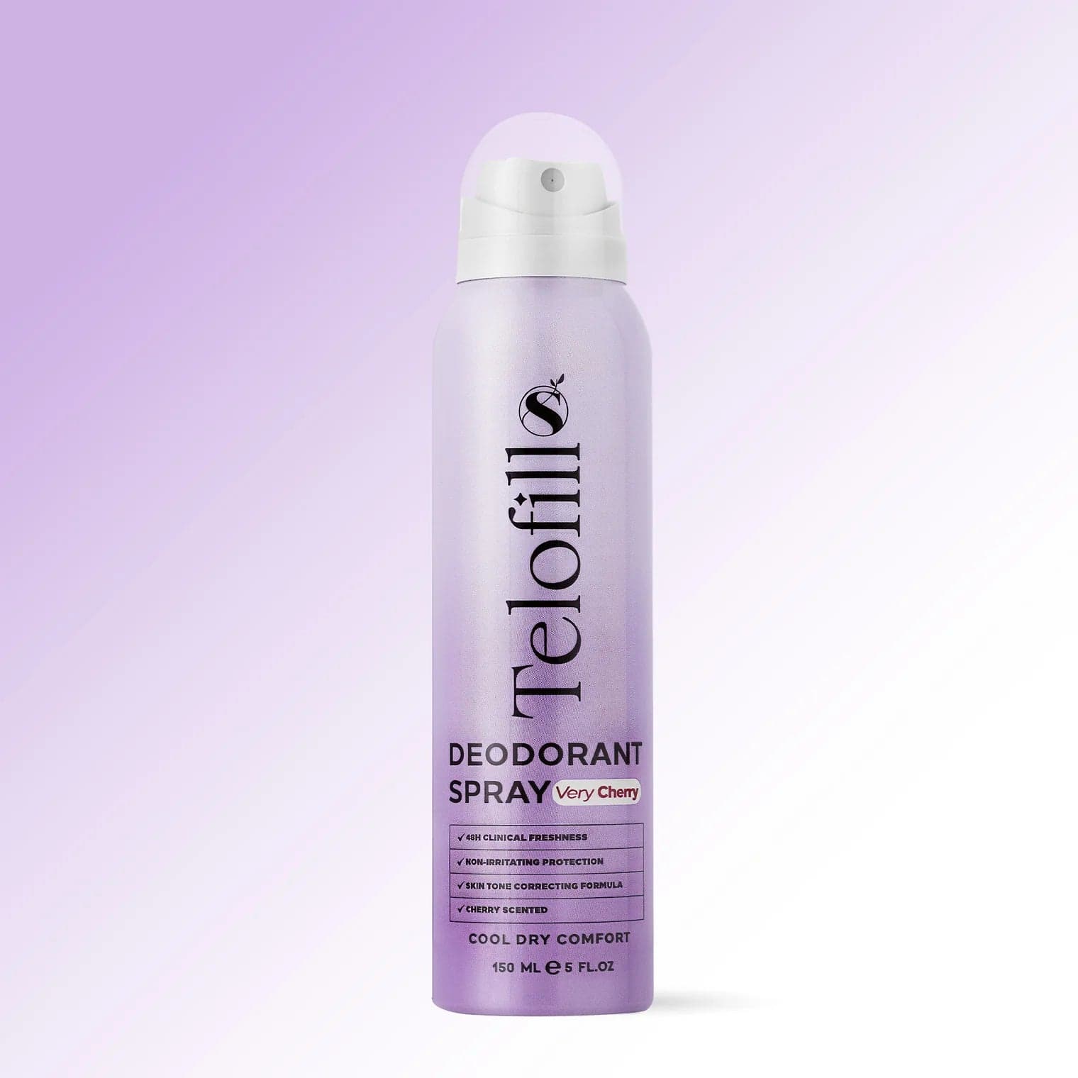 TELOFILL DEODRANT SPRAY VERY CHERRY 150ML image