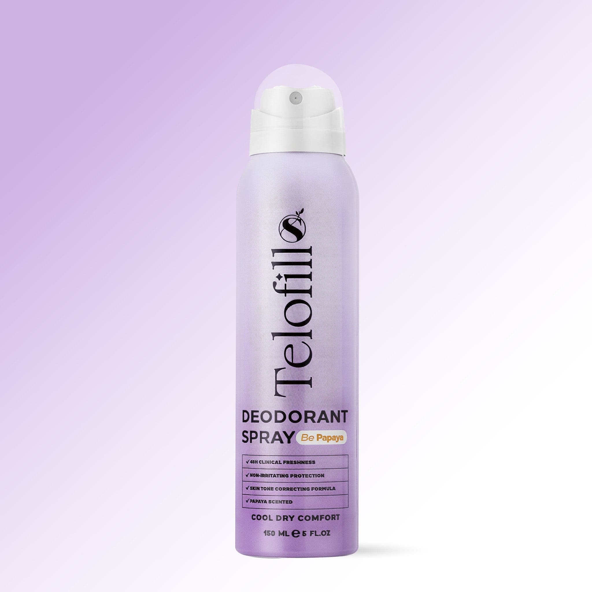 TELOFILL DEODRANT SPRAY BE PAPAYA 150ML image