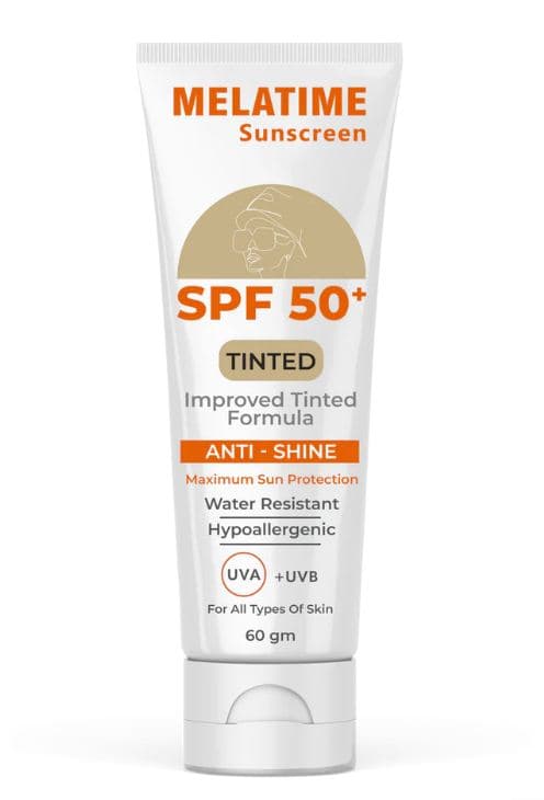 Melatime Tinted Sunscreen SPF50+ 60g image