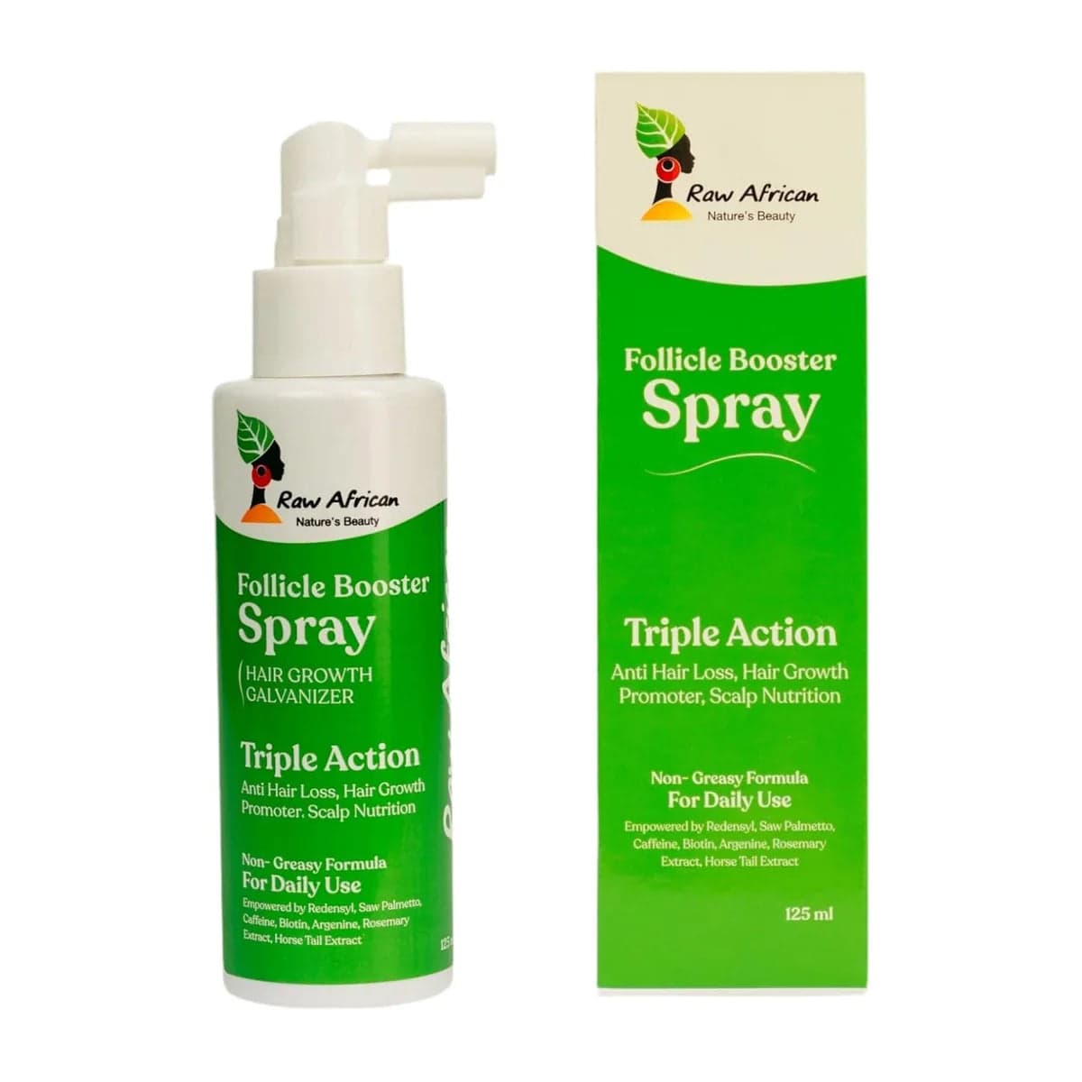 Raw African Follicle Booster Spray - 125ml image