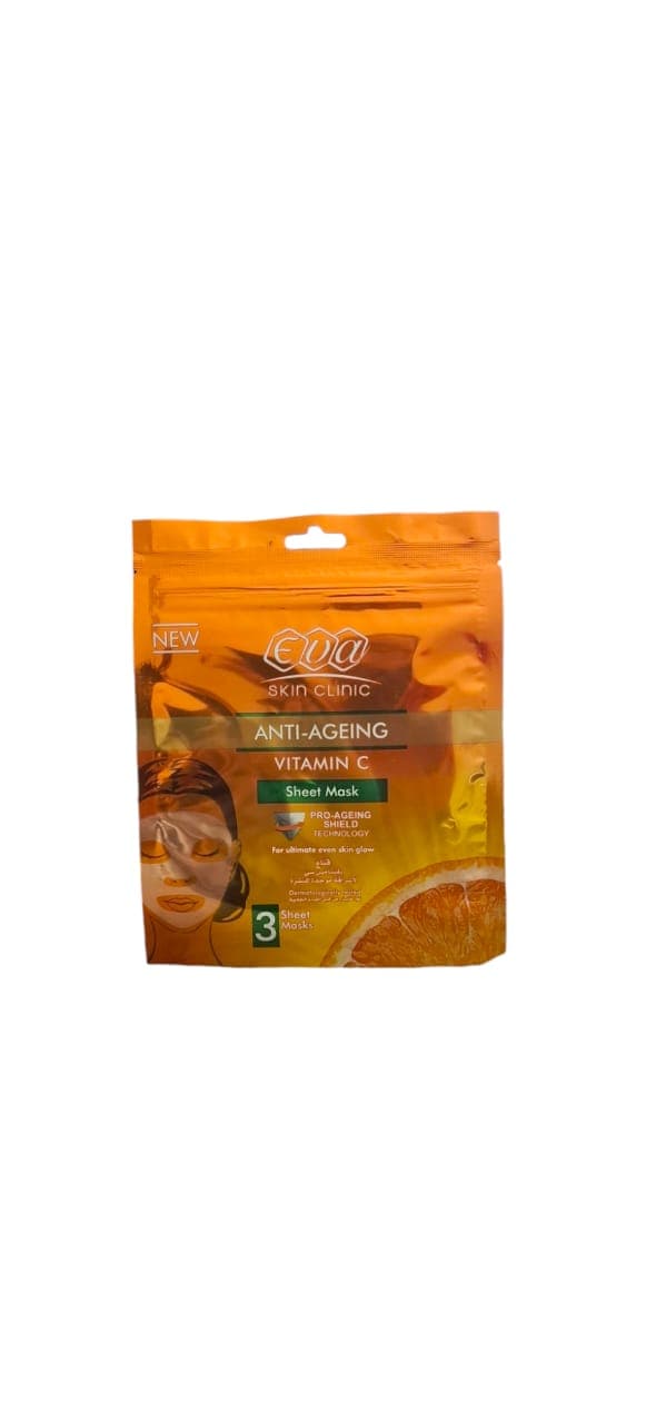 EVA ANTI AGEING VITAMIN C SHEET MASK 42ML image