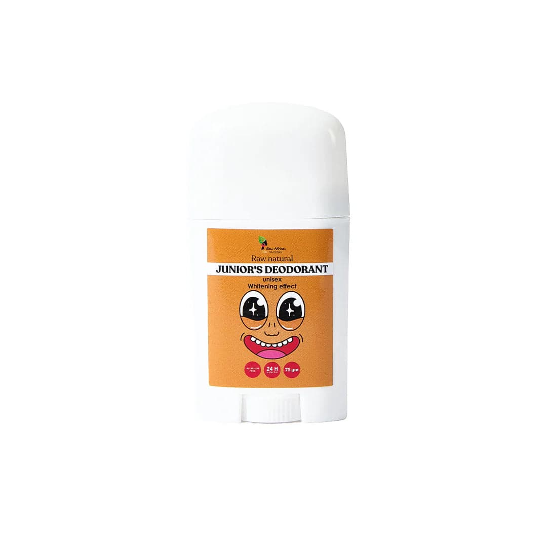 RAW AFRICAN JUNIOR DEODORANT UNISEX WHITENING EFFECT 75GM image