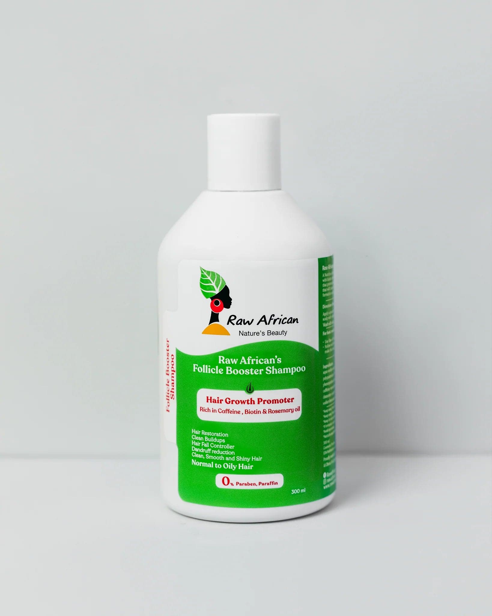 RAW AFRICAN FOLLICLE BOOSTER SHAMPOO 300ML image