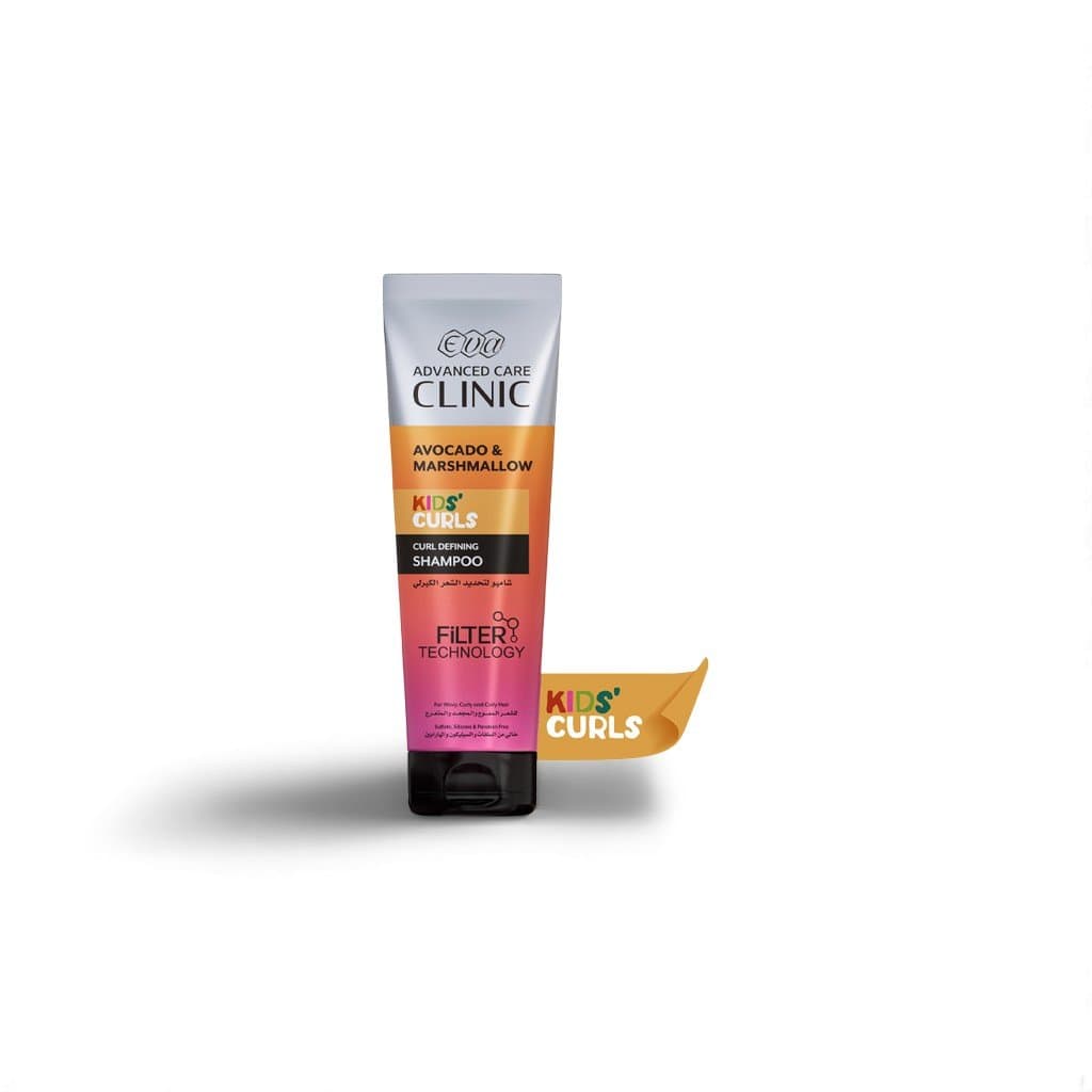 Eva Advanced Care Clinic Kids’ Curls Curl Defining Shampoo For Wavy, Curly, And Coily Hair 230 Ml image