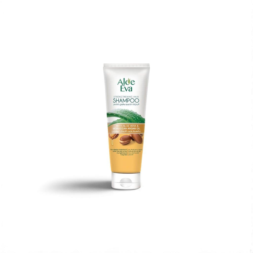 Aloe Eva Strengthening Hair Shampoo With Aloe Vera & Moroccan Argan Oil 230 Ml image
