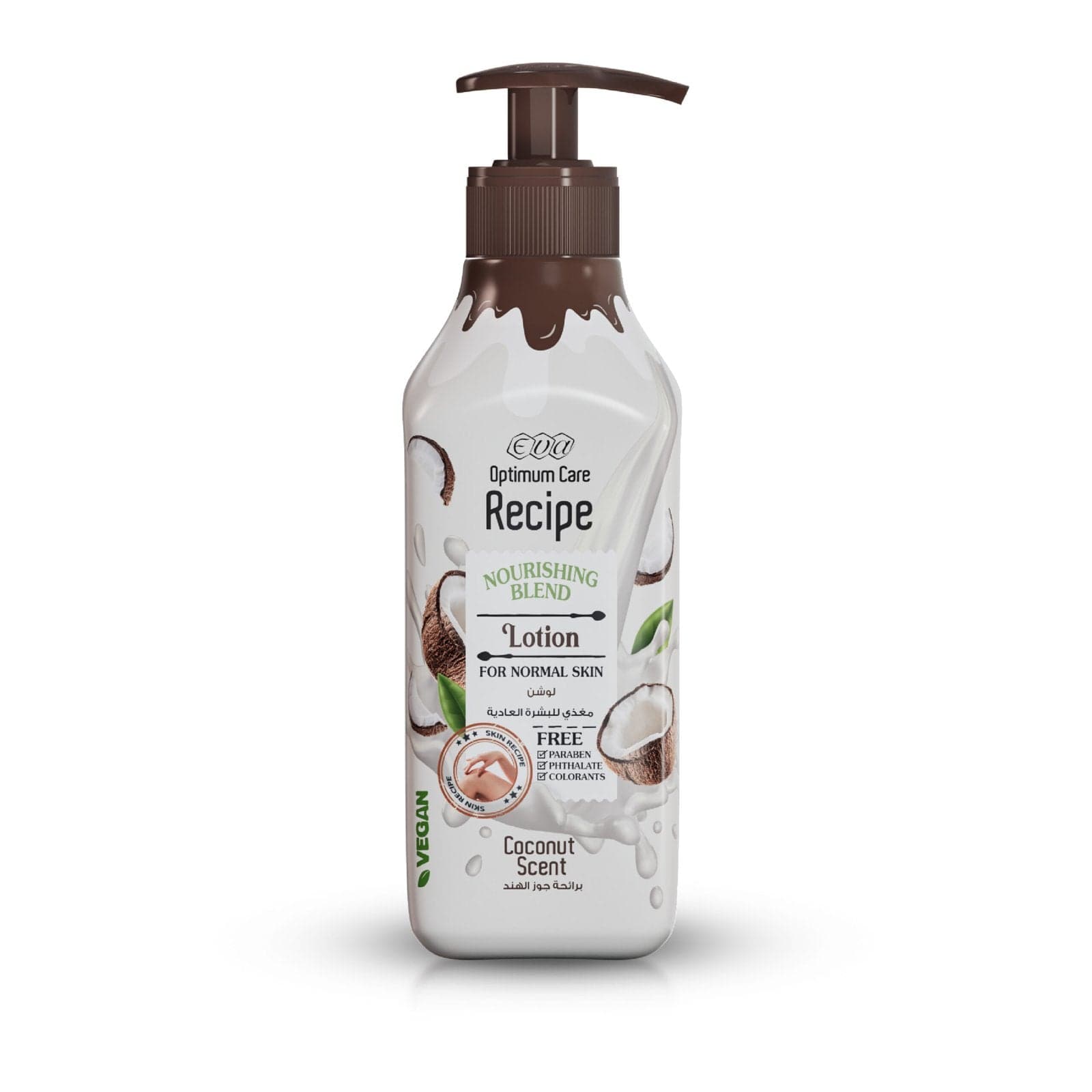 Eva Optimum Care Recipe Nourishing Blend Lotion For Normal Skin - Coconut Scent 370 Ml image