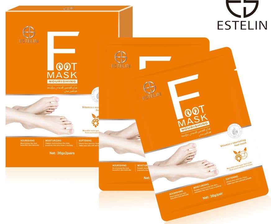 Vitamin C nourishing  foot mask image