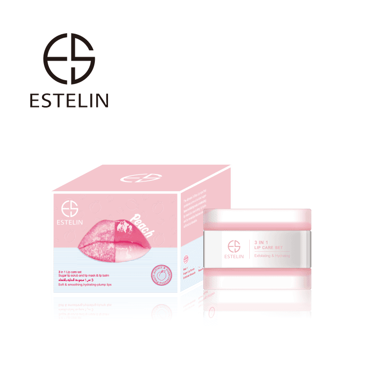 3 in 1 Lip care set | Peach image
