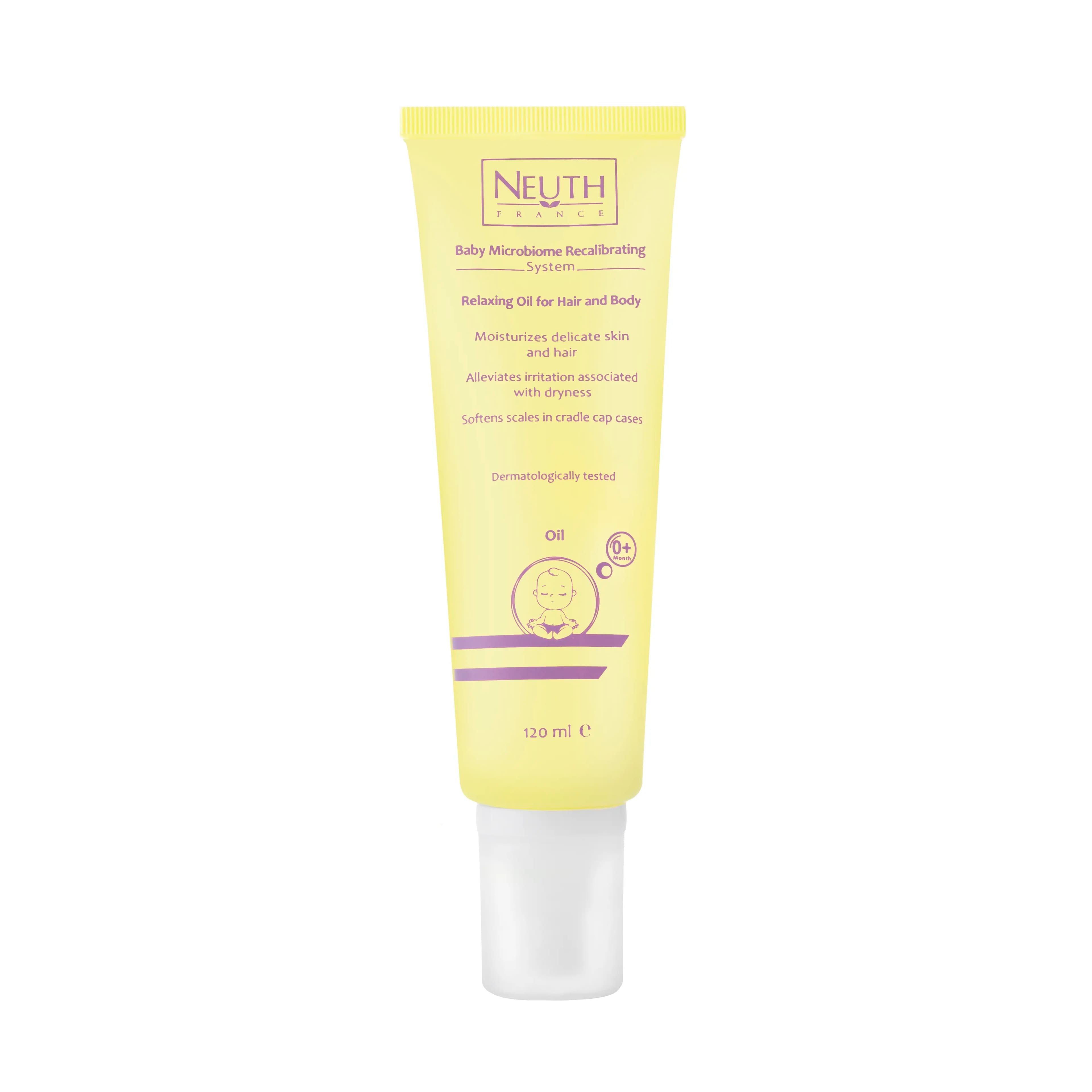 Neuth Baby Relaxing Oil for Hair & Body 120ml image