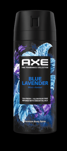 AXE BLUE LAVENDER PREMIUM BODY SPRAY 150ML image