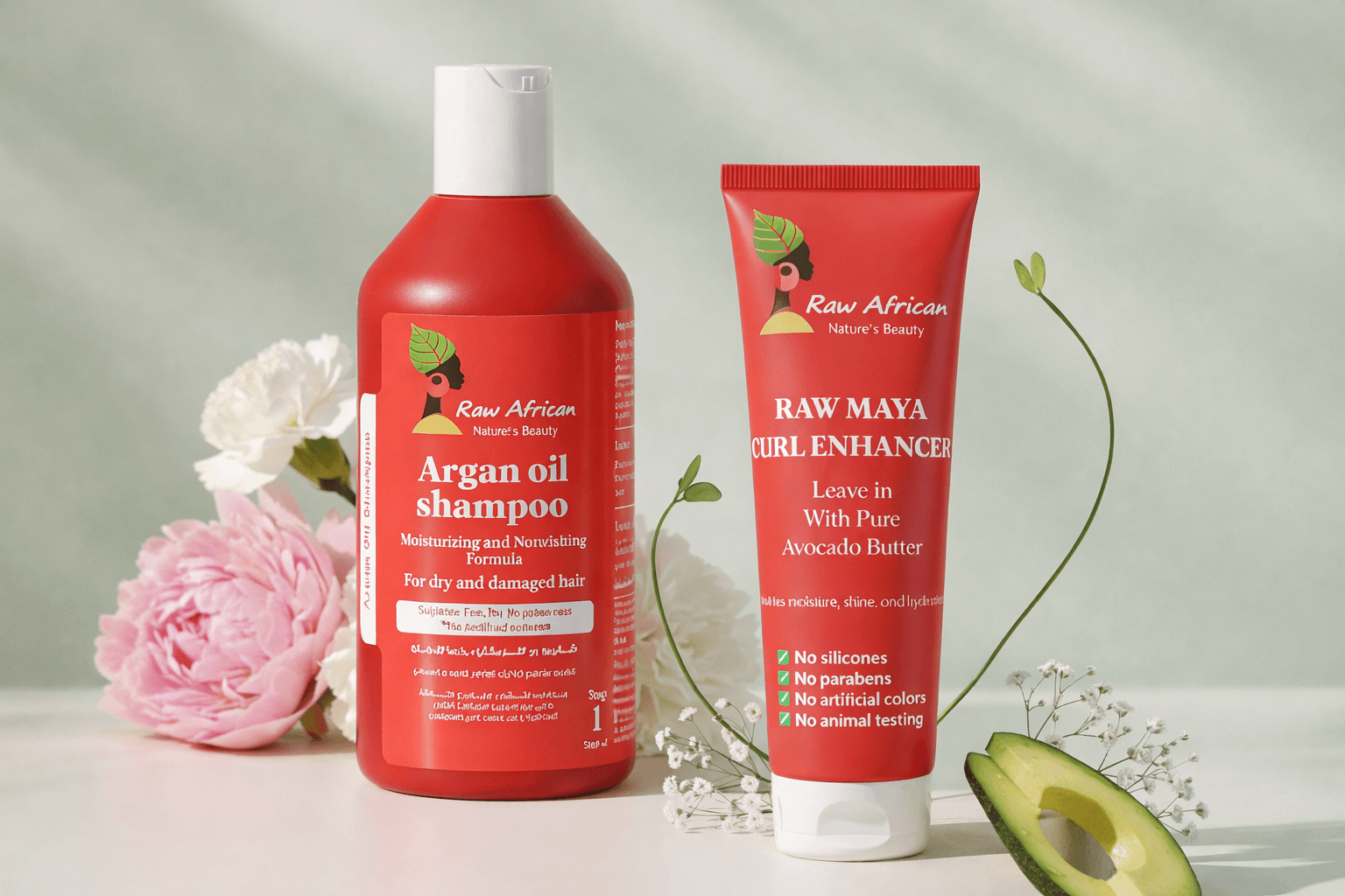 Raw maya curle enhancer Routine Duo