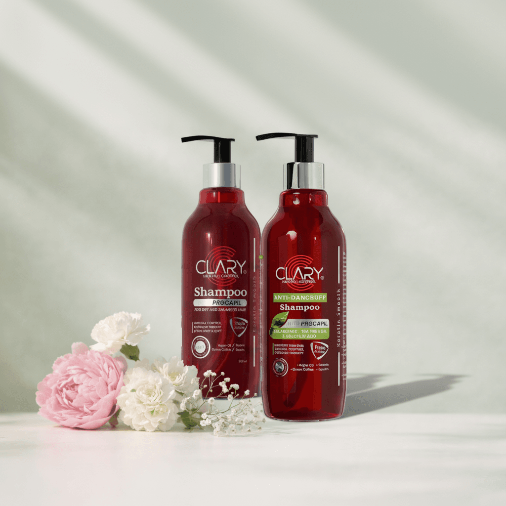 Clary Hair Shampoo 300 ml | Procapil, Argan Oil, Green Coffee Routine Duo