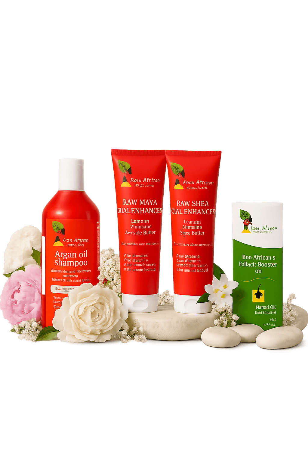 Raw African Complete Hair Care Bundle – Hydration, Strength & Curl Definition