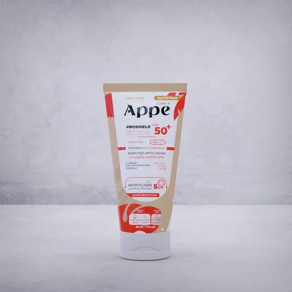 COSMO APPE Light Tinted Sunscreen spf 50+ 60 ml