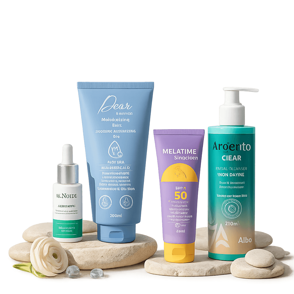 Oily Skin Daily Care Bundle – Cleanse, Hydrate & Protect