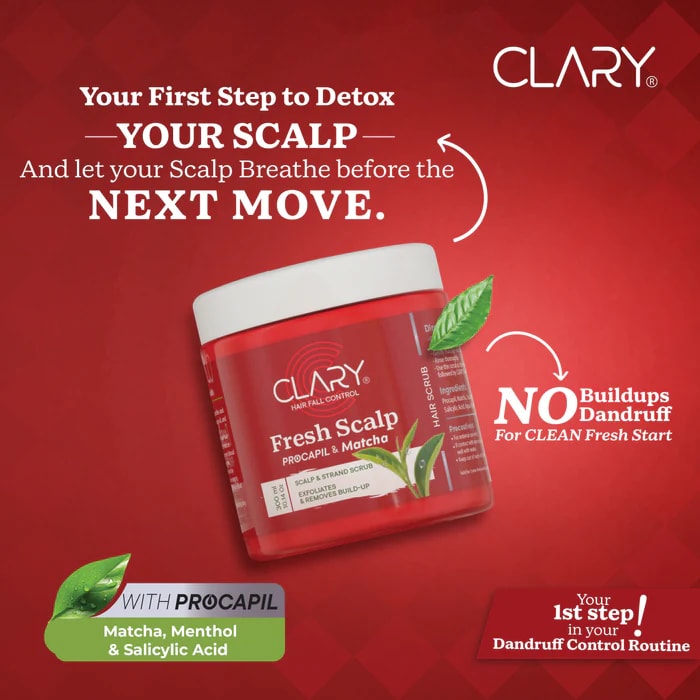 Clary Hair Fresh Scalp 300 ml