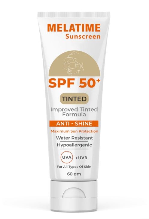 Melatime Tinted Sunscreen SPF50+ 60g image