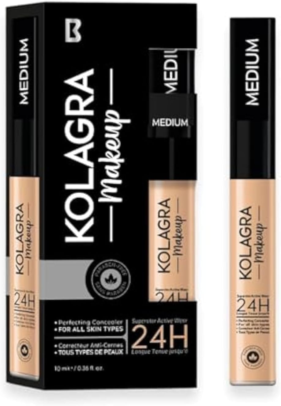 KOLAGRA MAKEUP PERFECTING CONCEALER MEDIUM 10ML image