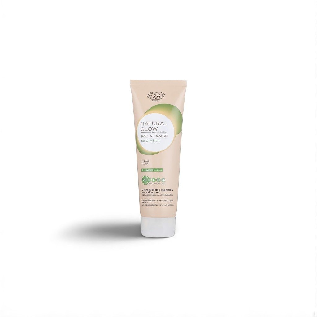 Eva  Skin Care Natural Glow Facial Wash Oily Skin 100 ml image