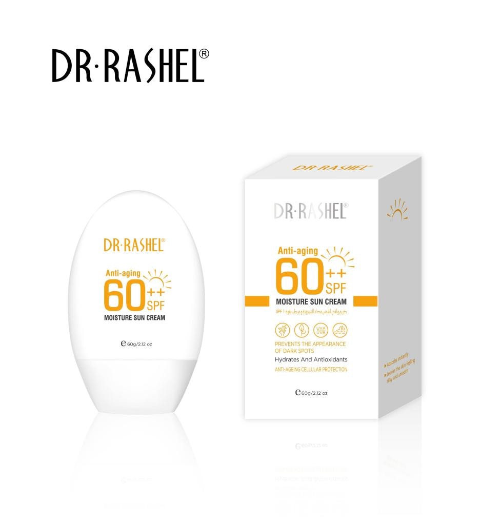 Anti-aging & moisture sun cream SPF60 ++ image