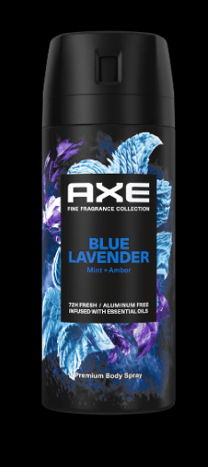 AXE BLUE LAVENDER PREMIUM BODY SPRAY 150ML image