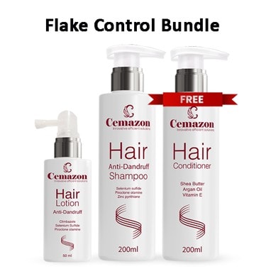 Anti dandruff shampoo + Anti dandruff lotion + Conditioner Free image