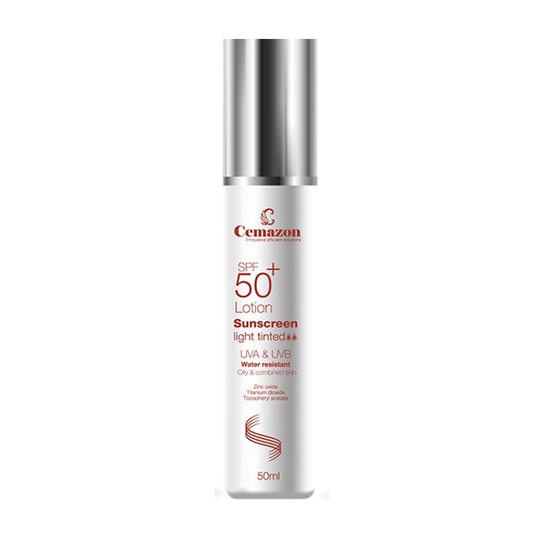 sunscreen light tinted lotion SPF50+ 50 gm image
