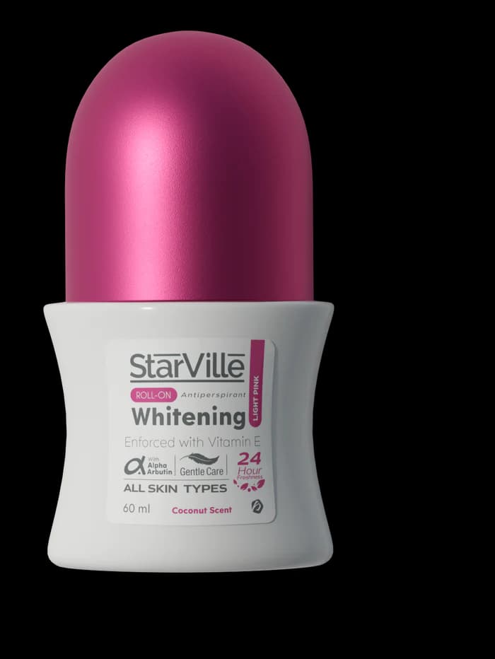 Starville Whitening Roll on Light Pink with Coconut Scent 60ml