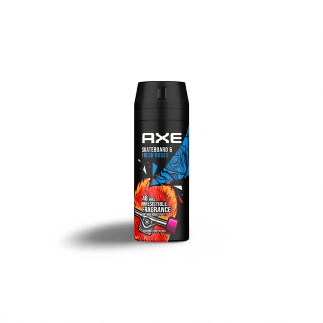 AXE Body Spray For Men Skateboard & Fresh Roses 150 ml