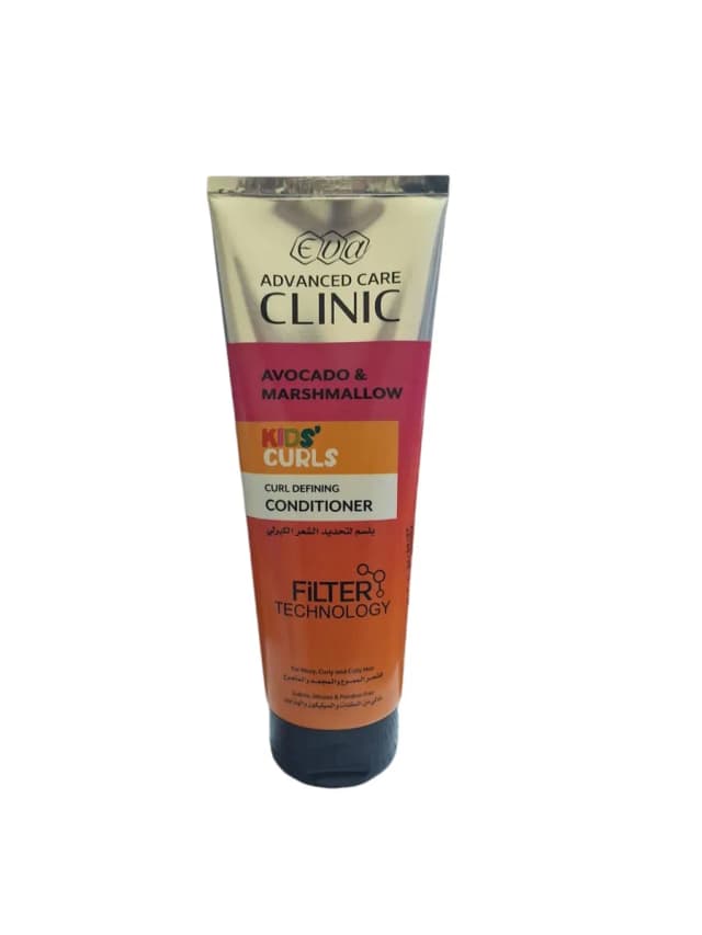 Eva Advanced Care Clinic Avocado & Marshmallow Kids Curls Curl Defining Conditioner 230 ml