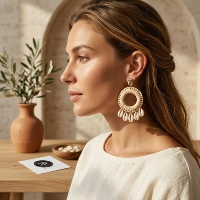 Solara Halo Earrings